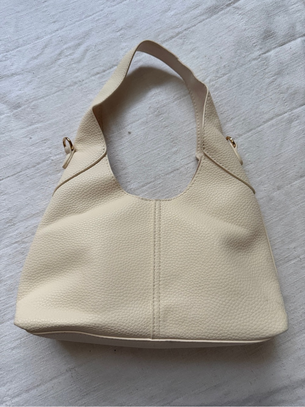 Target Cream Shoulder Hobo Bag